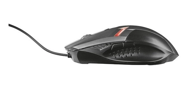 MOUSE GAMER TRUST ZIVA 6 BOTONES 800-2000 DPI ILUMINADO - 3
