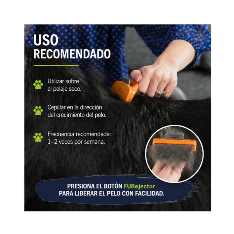 FURMINATOR PERRO PELO LARGO M DESLANADOR PROFESIONAL - 4