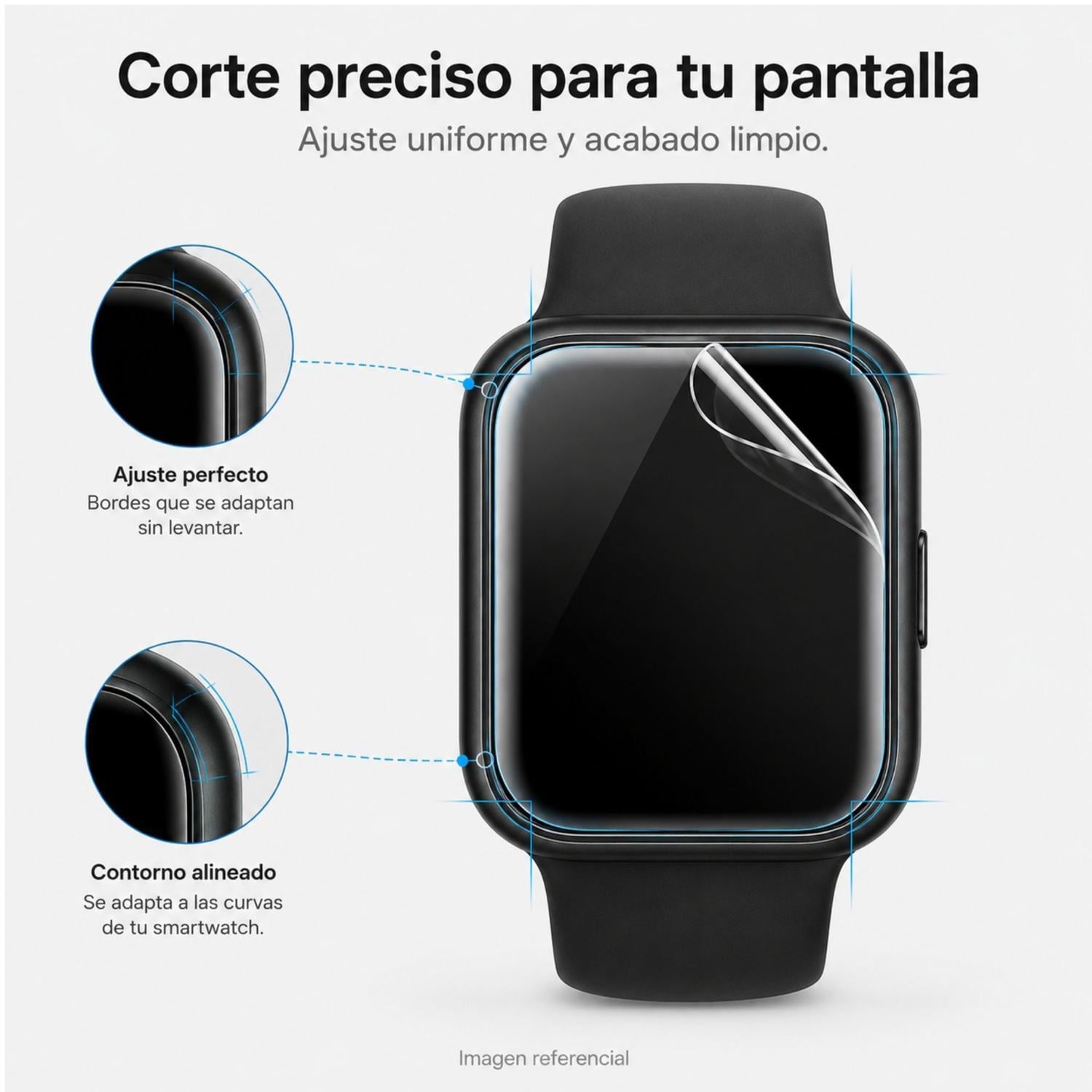 LAMINA DE HIDROGEL PARA XIAOMI SMART BAND 9 ACTIVE - 3