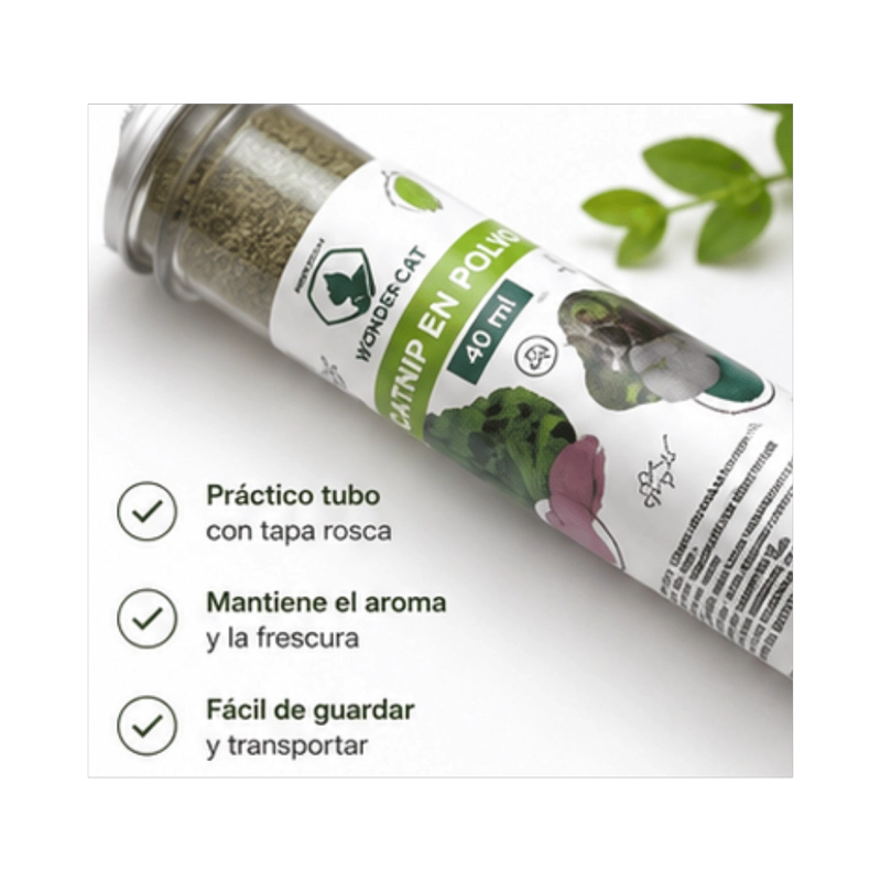 HIERBA GATERA CATNIP WONDER CAT TUBO 40ML - 4