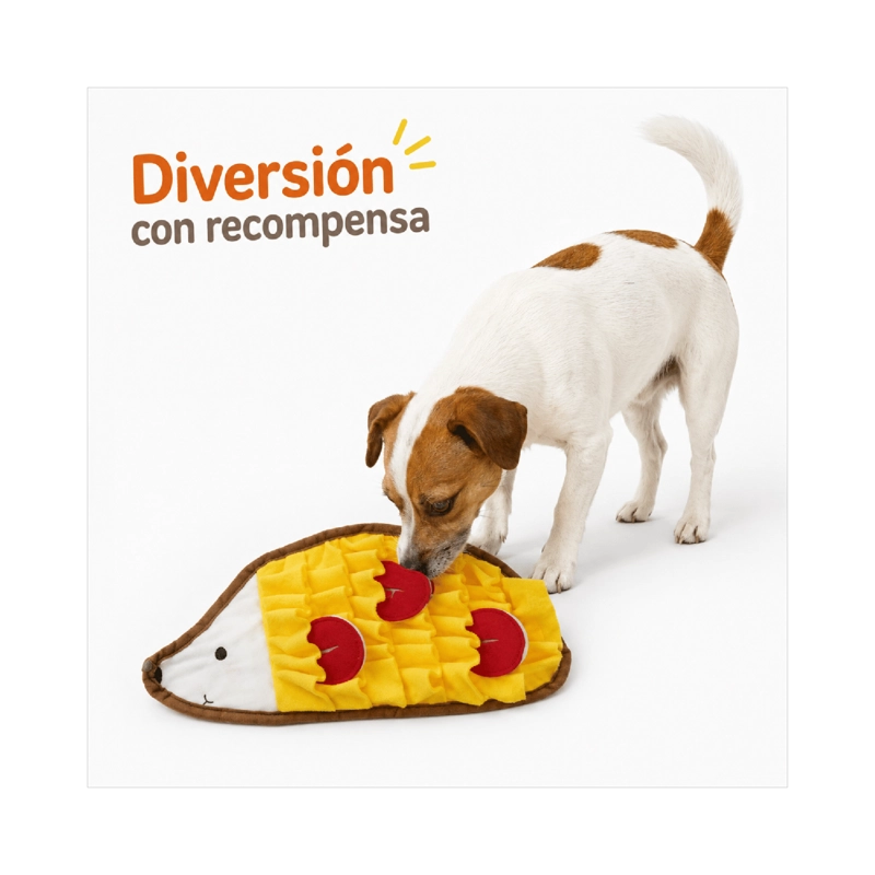 ALFOMBRA OLFATIVA ERIZO PARA PERRO 32X16 CM - 6
