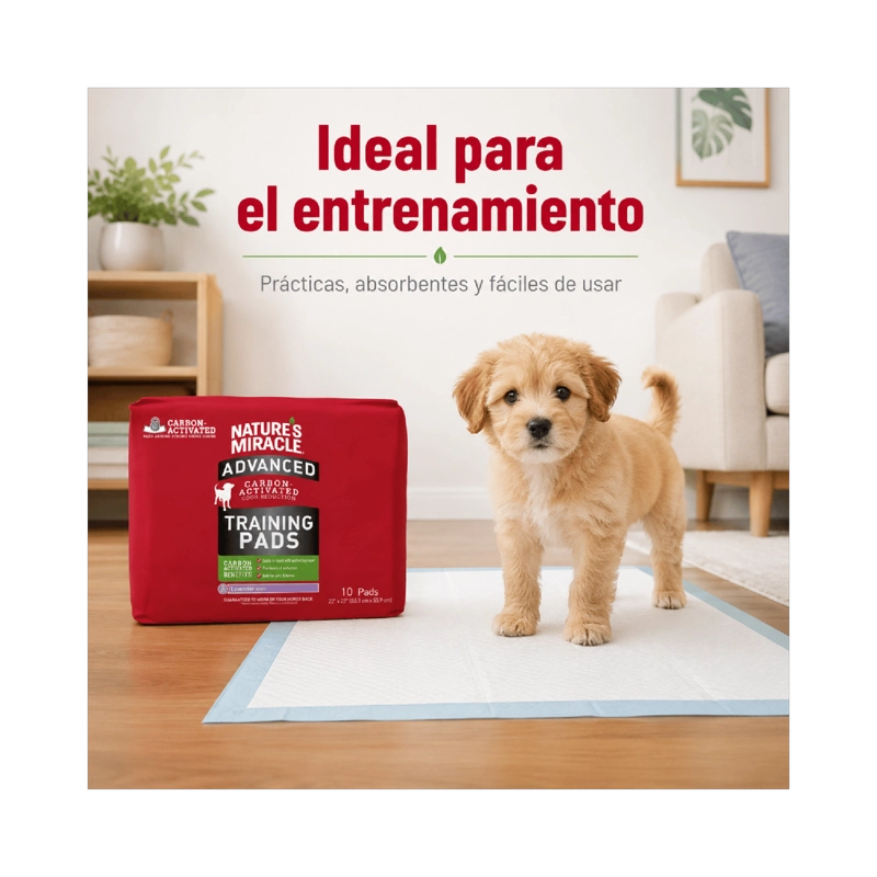 SABANILLAS PERRO NATURE'S MIRACLE 10 UN CARBON - 3
