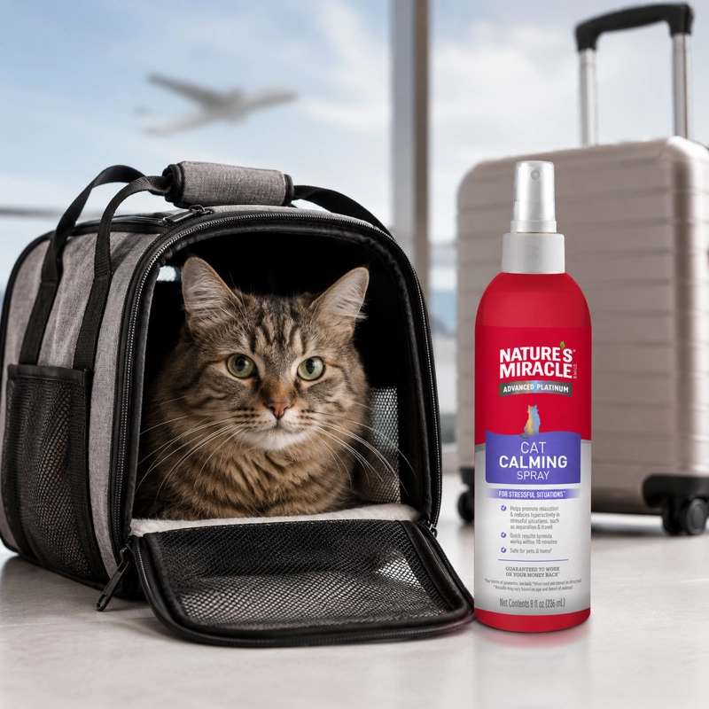 SPRAY CALMANTE GATOS NATURE’S MIRACLE 236 ML - 7