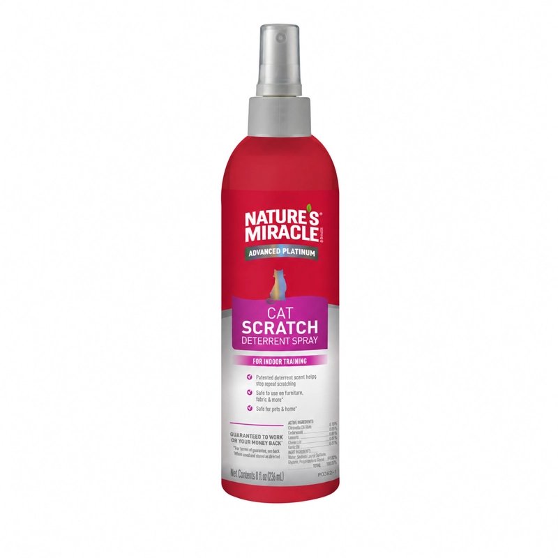 SPRAY NO RASGUÑOS GATOS NATURE’S MIRACLE 236 ML - 1