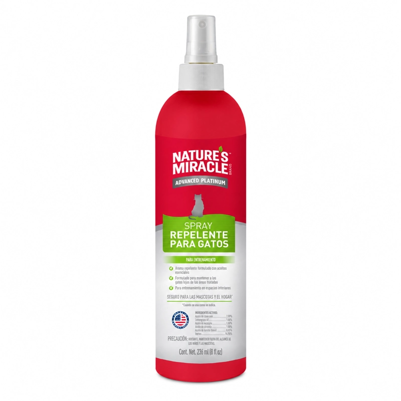 REPELENTE GATOS NATURE’S MIRACLE PET BLOCK 236 ML - 1
