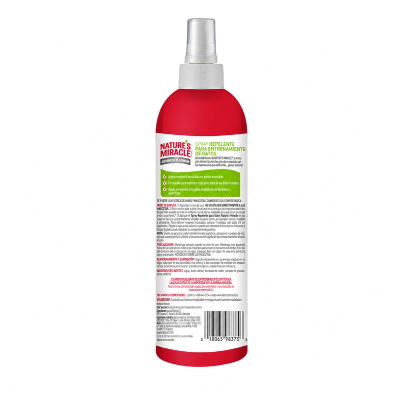REPELENTE GATOS NATURE’S MIRACLE PET BLOCK 236 ML - 8