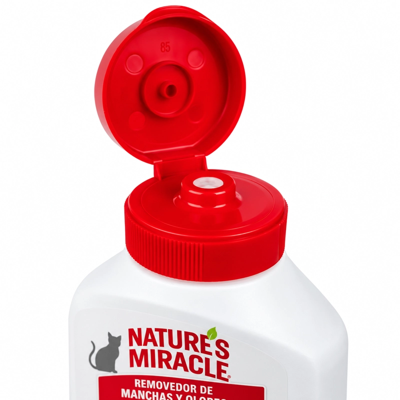 REMOVEDOR MANCHAS Y OLORES GATO NATURE'S MIRACLE 473 ML - 8