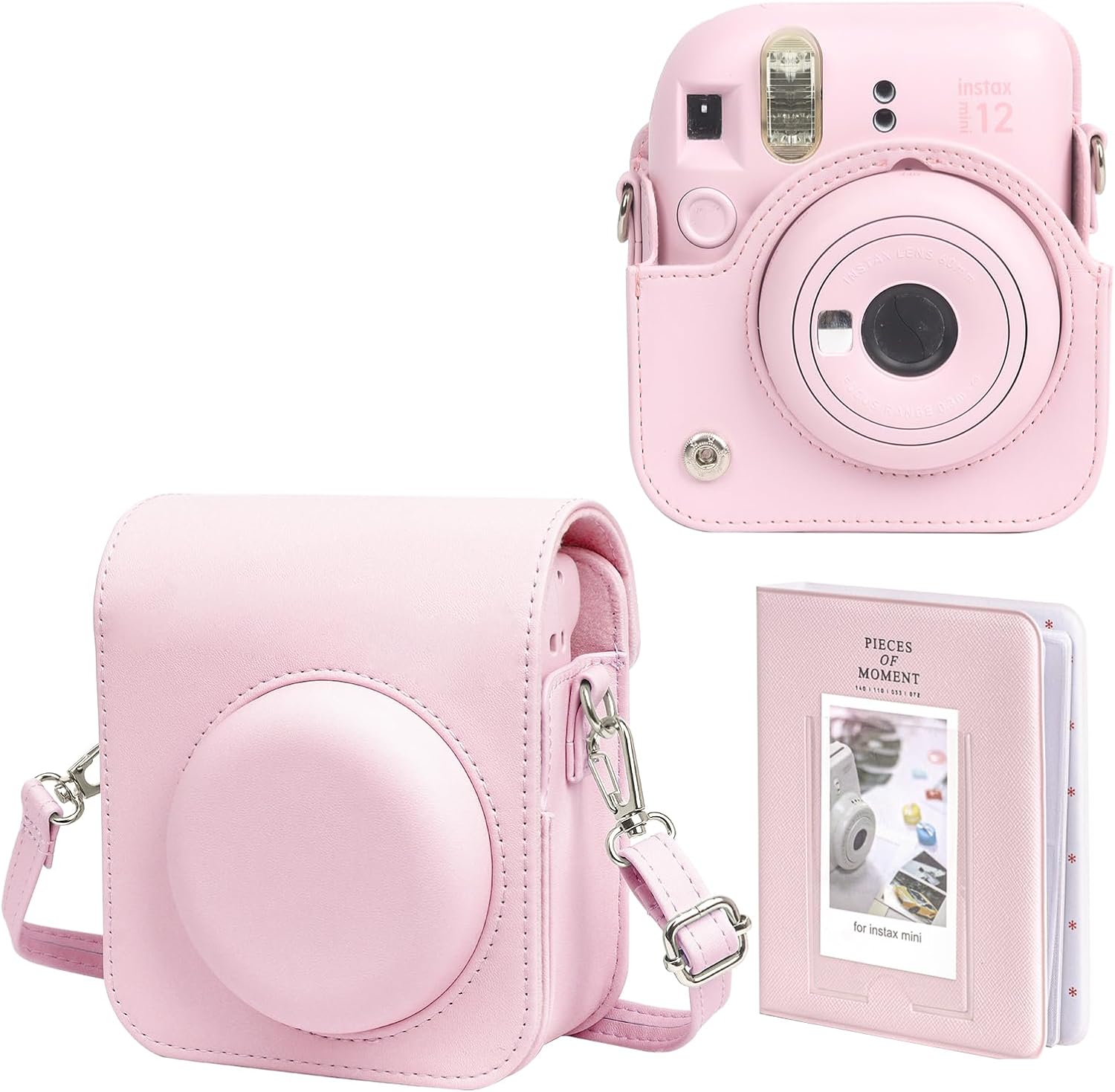 SET CÁMARA INSTANTÁNEA FUJIFILM INSTAX MINI 12 +40 FOTOS, ESTUCHE, ÁLBUM Y MUCHO MÁS! - 4