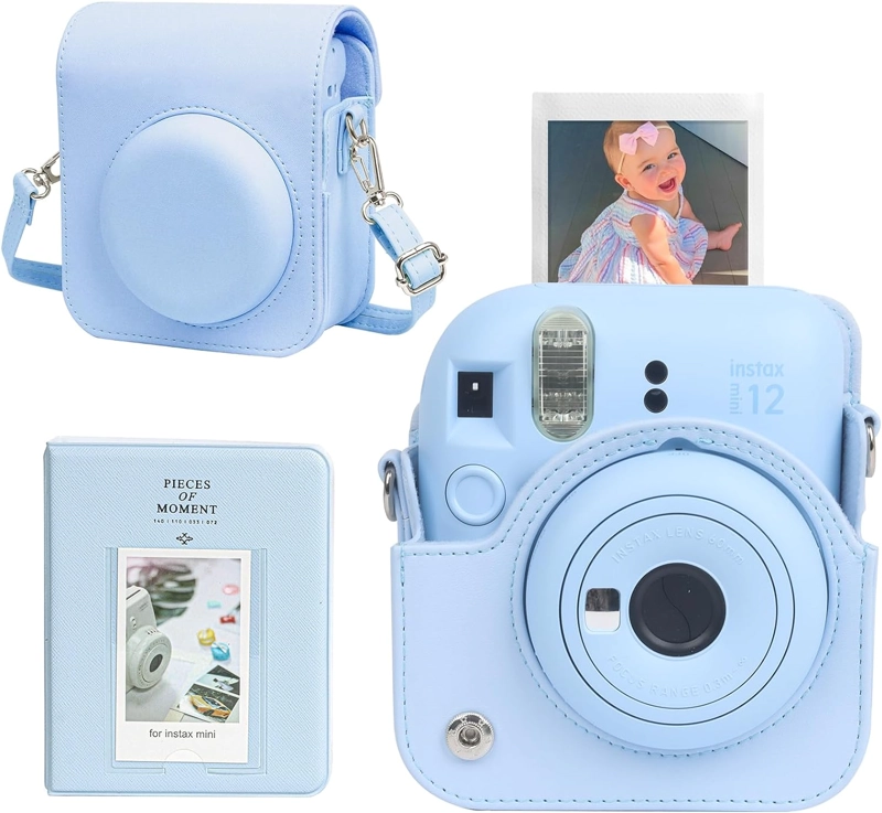 SET CÁMARA INSTANTÁNEA FUJIFILM INSTAX MINI 13 +40 FOTOS, ESTUCHE, ÁLBUM Y MUCHO MÁS! - 4