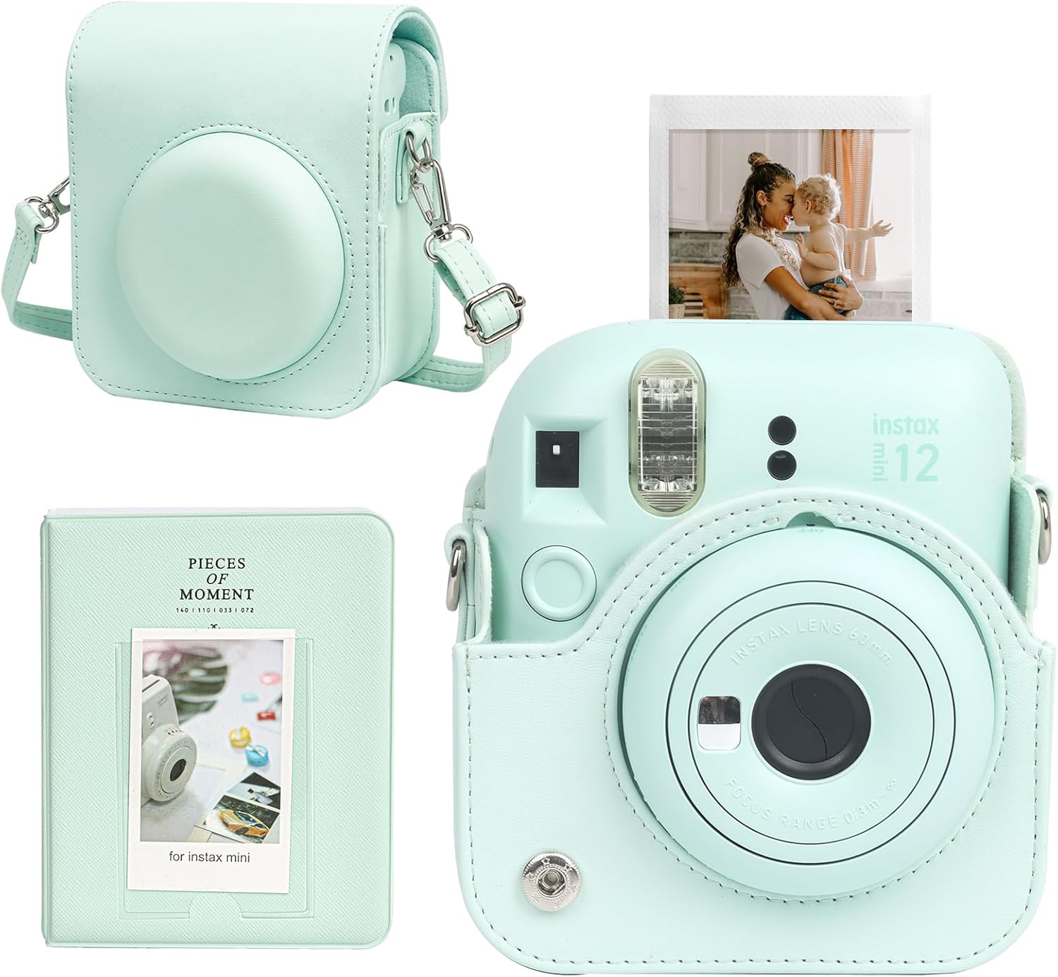 SET CÁMARA INSTANTÁNEA FUJIFILM INSTAX MINI 12 +40 FOTOS, ESTUCHE, ÁLBUM Y MUCHO MÁS! - 3