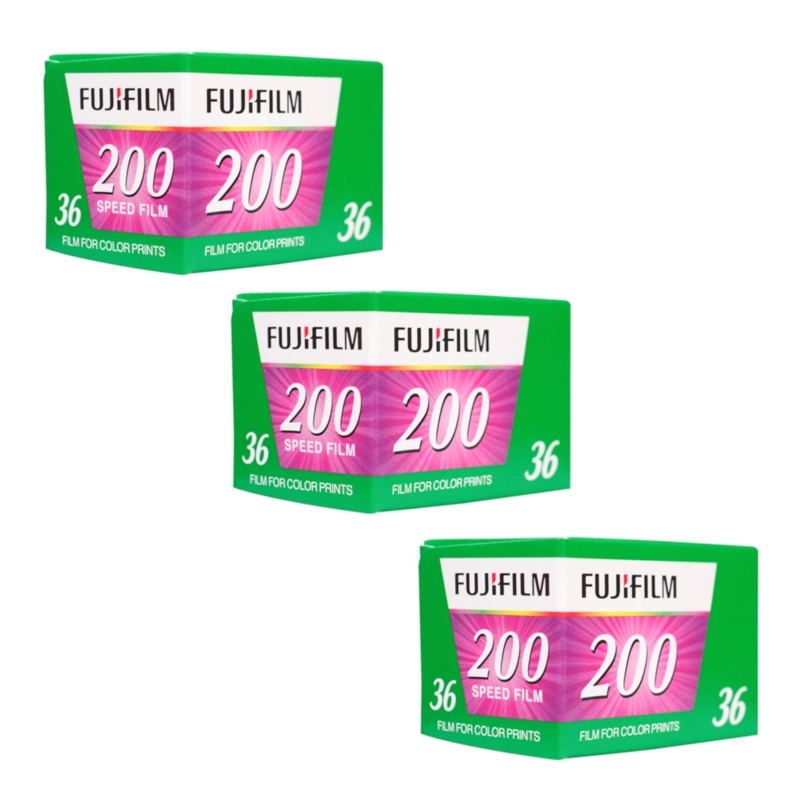 PACK 3 ROLLOS FUJIFILM 35MM ISO 200 – 36 EXPOSICIONES C/U - 2