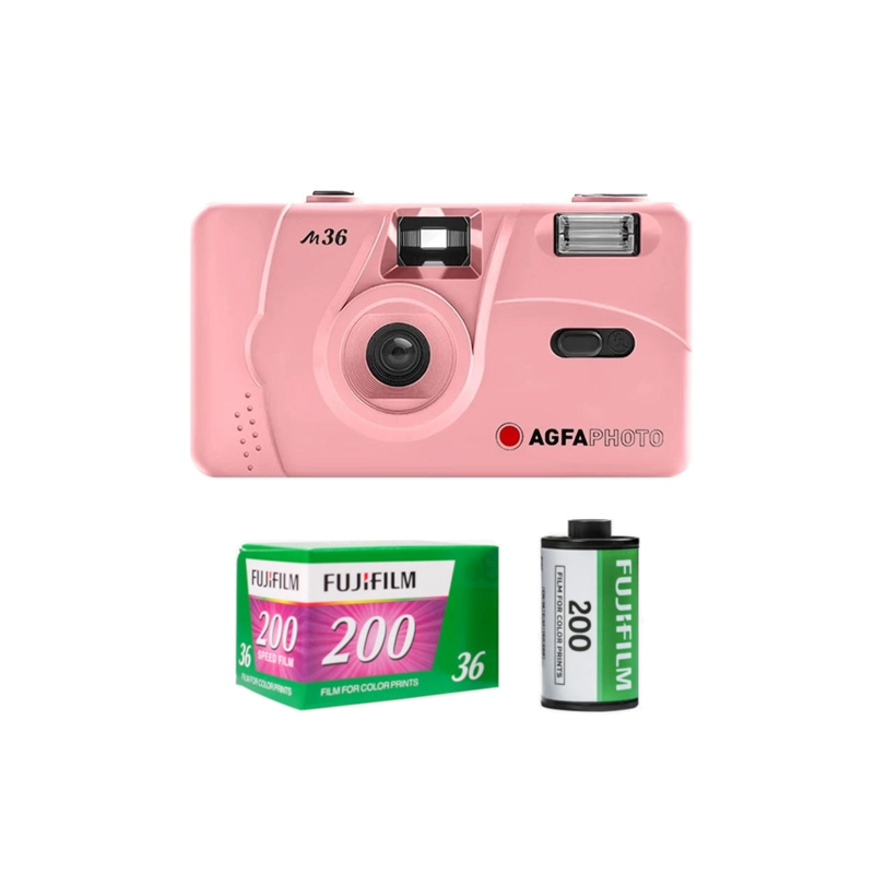 SET CAMARA ANALOGA M36 + ROLLO 36EXP - 1