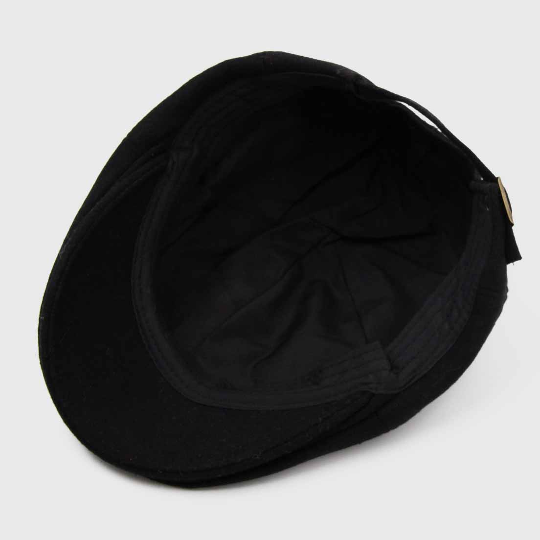 BOINA HOMBRE DUCKBILL PAÑO NEGRO - 3