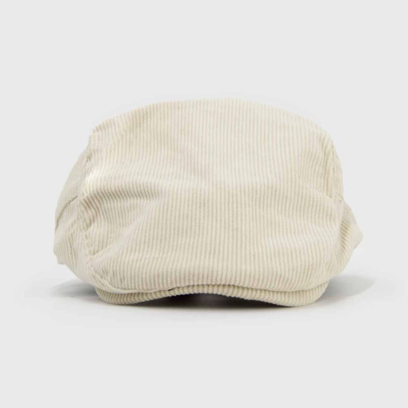 BOINA HOMBRE INGLESA COTELE CREMA - 1
