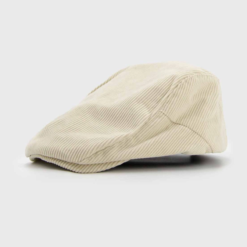 BOINA HOMBRE INGLESA COTELE CREMA - 2