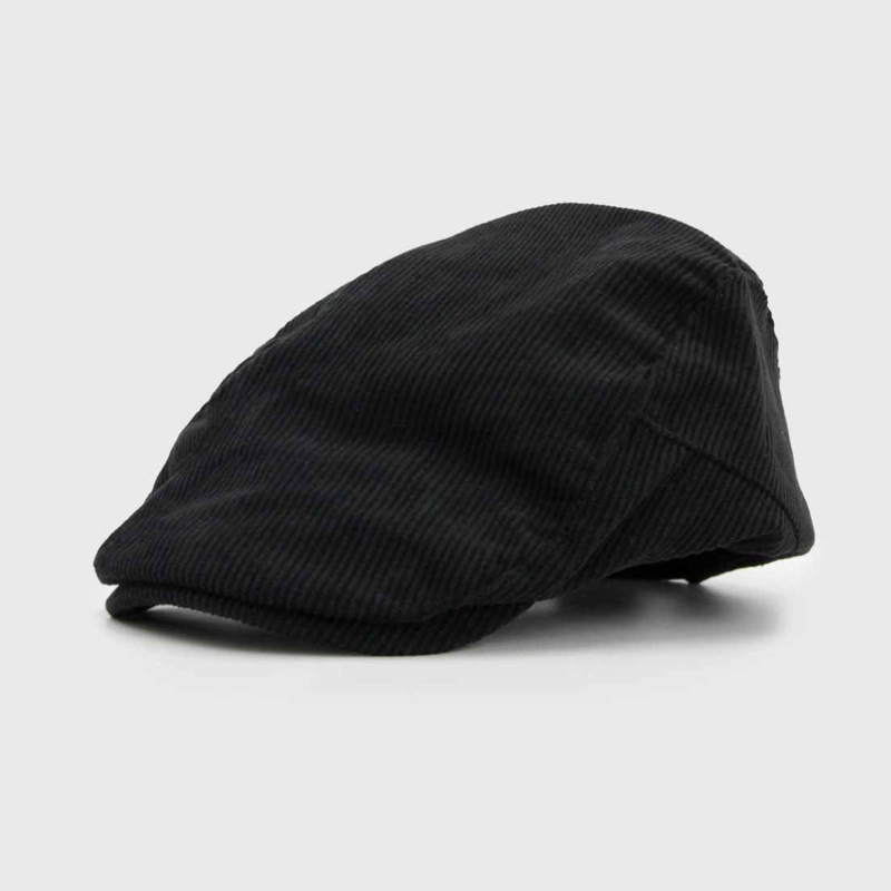 BOINA HOMBRE INGLESA COTELE  NEGRO - 2
