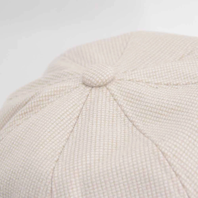 BOINA MUJER CUADRILLE CREMA - 3