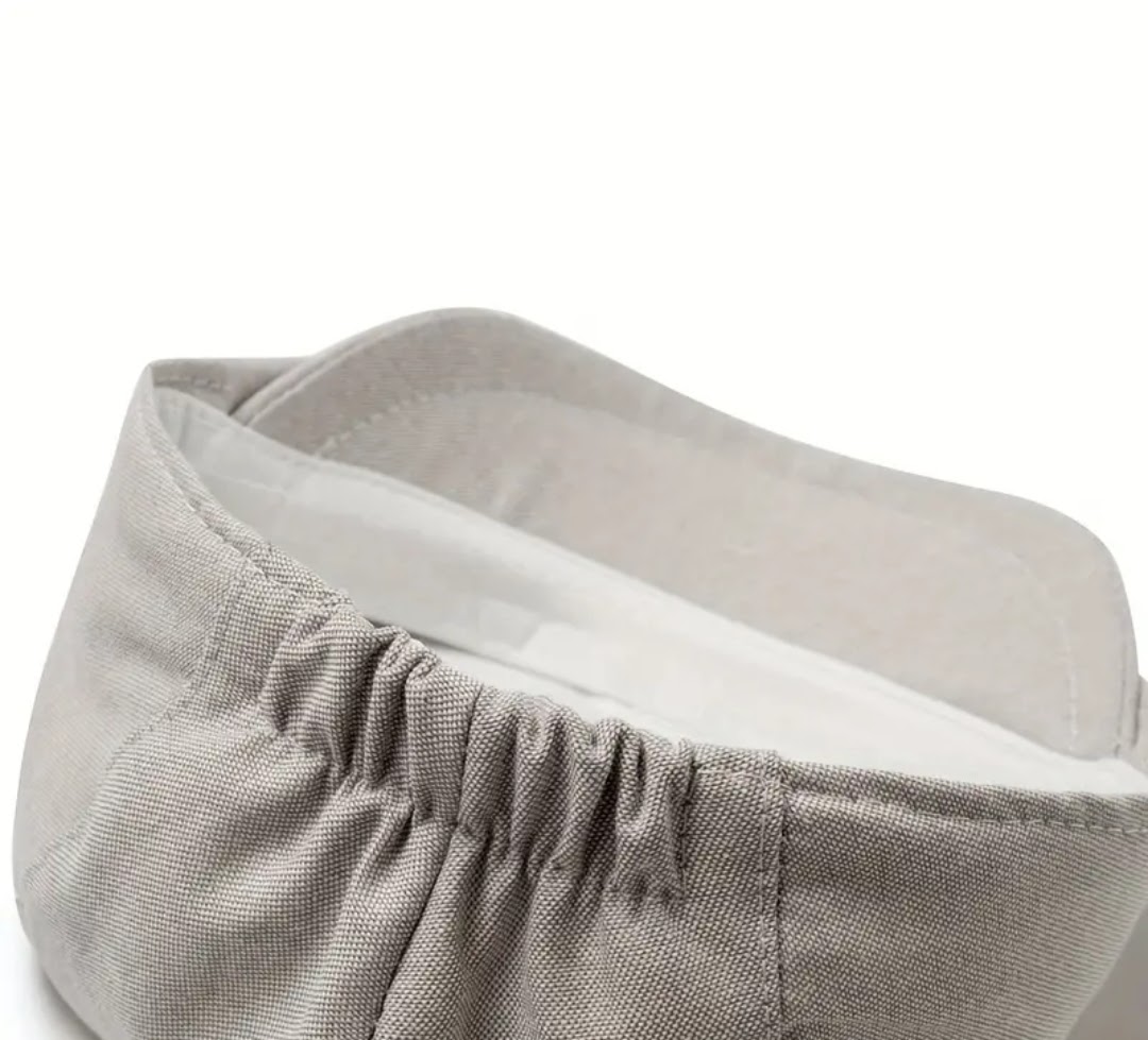 BOINA BEBE ALGODON GRIS 48 CM - 3