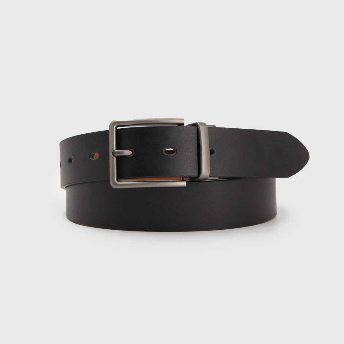 CINTURON HOMBRE HEBILLA REVERSIBLE CEPILLADA - 1