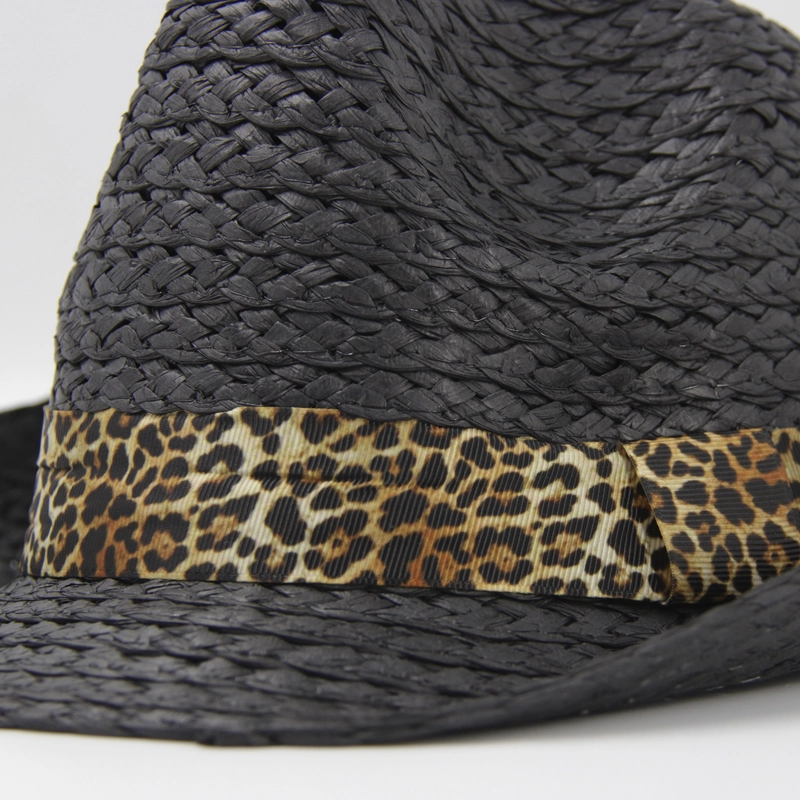 SOMBRERO CUBANO CON CINTA ANIMAL PRINT - 2