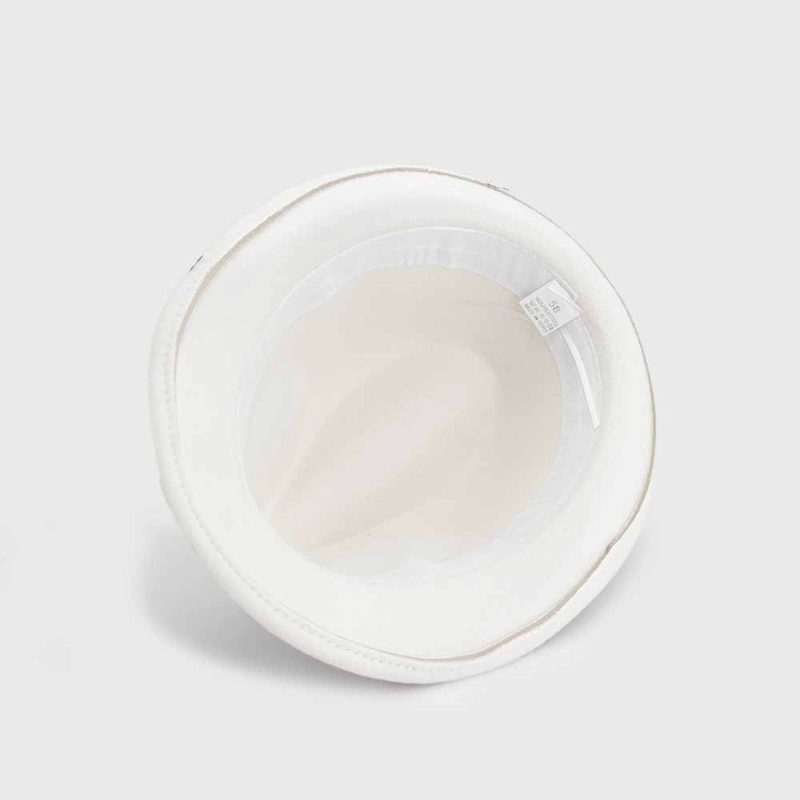 SOMBRERO FEDORA FIELTRO BLANCO - 2