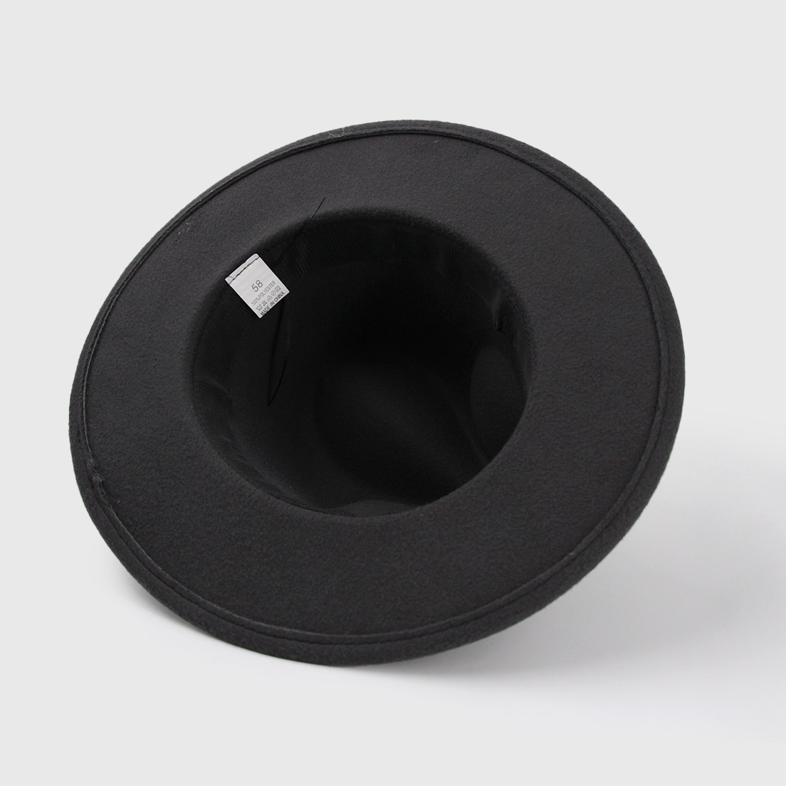 SOMBRERO VAQUERO FIELTRO PLOMO - 3