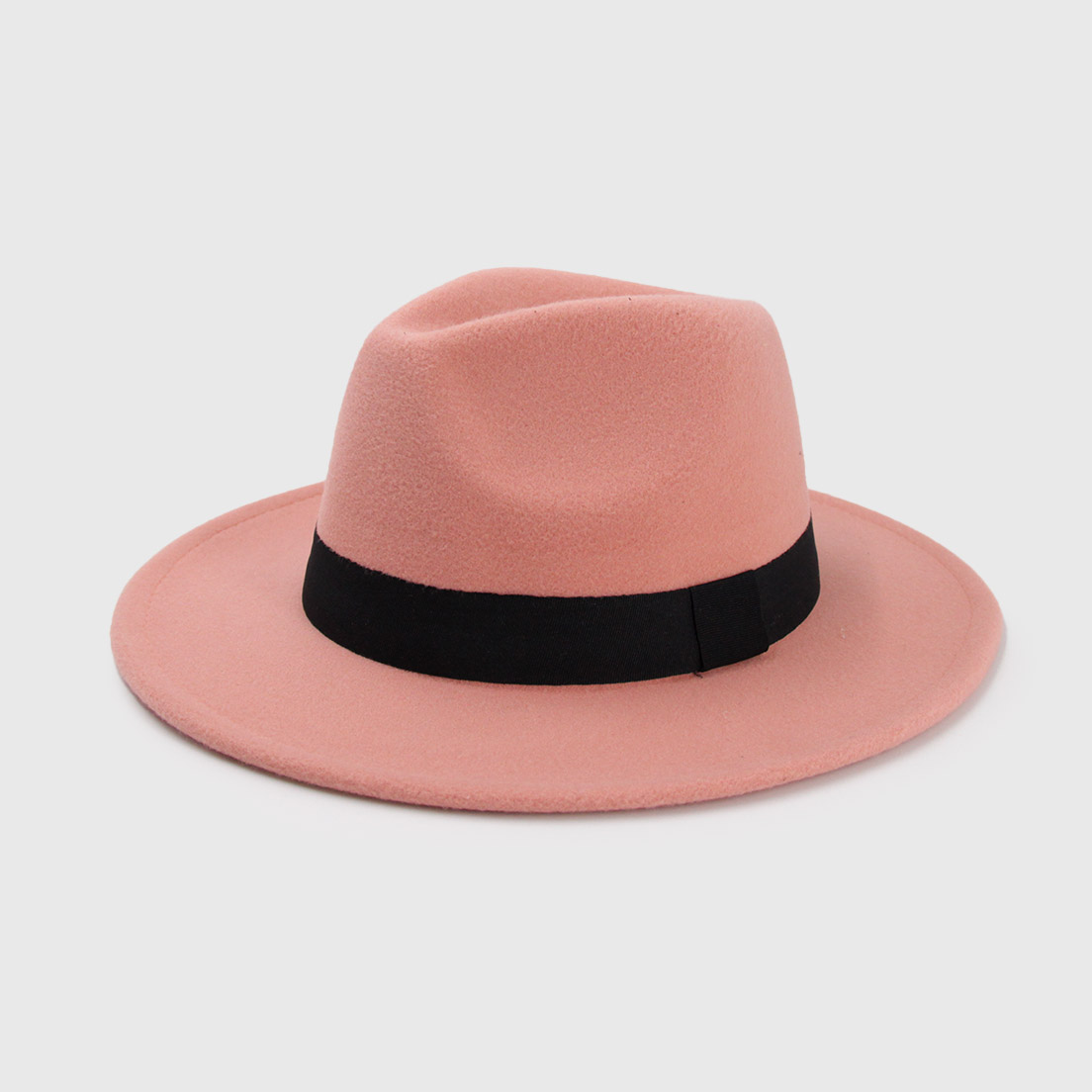 SOMBRERO VAQUERO FIELTRO ROSA - 2
