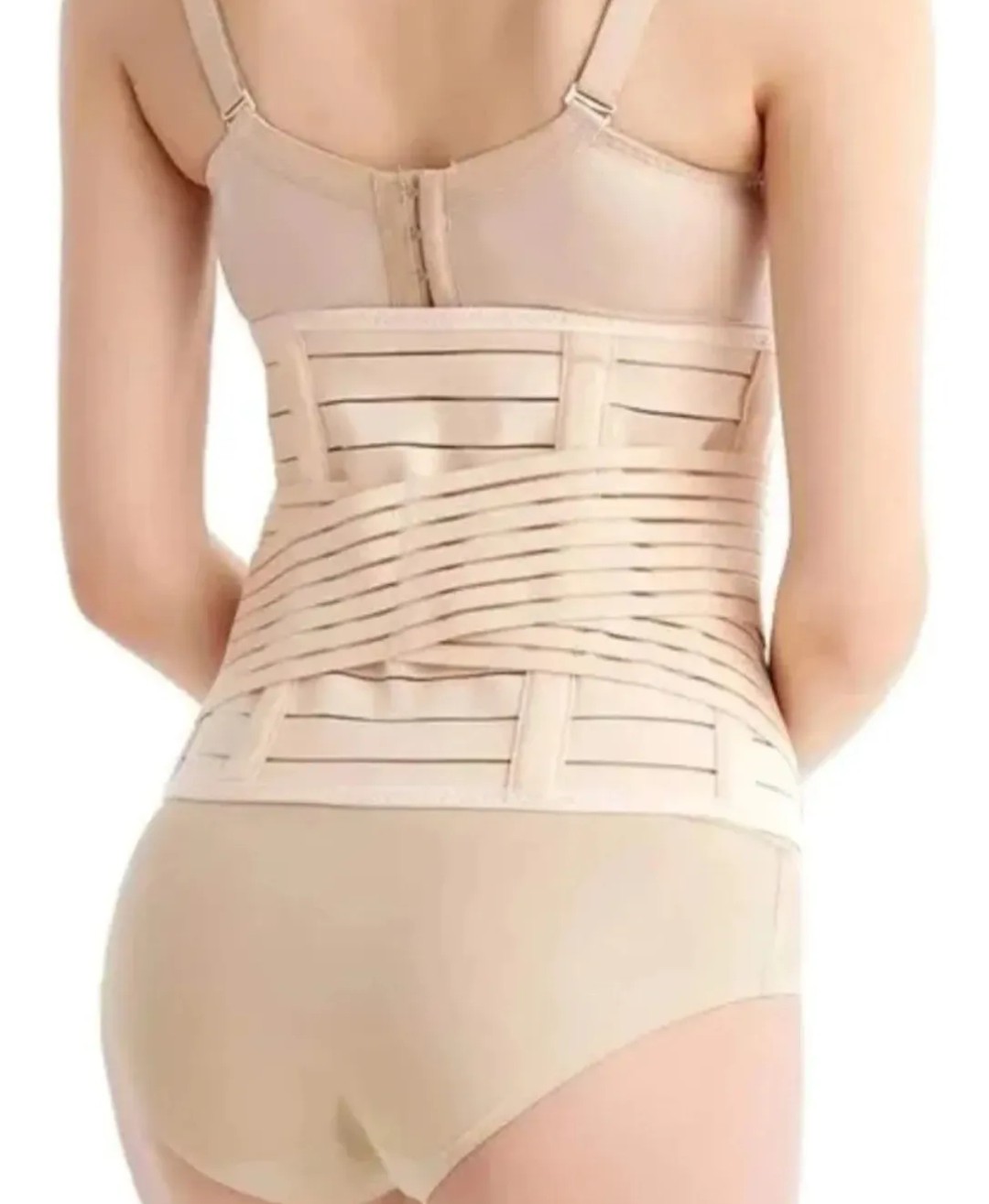 FAJA 4 BANDAS ESTANDAR BEIGE 120 CM - 2