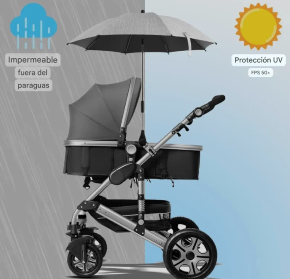 SOMBRILLA PARA COCHE BEBE UNIVERSAL - 2