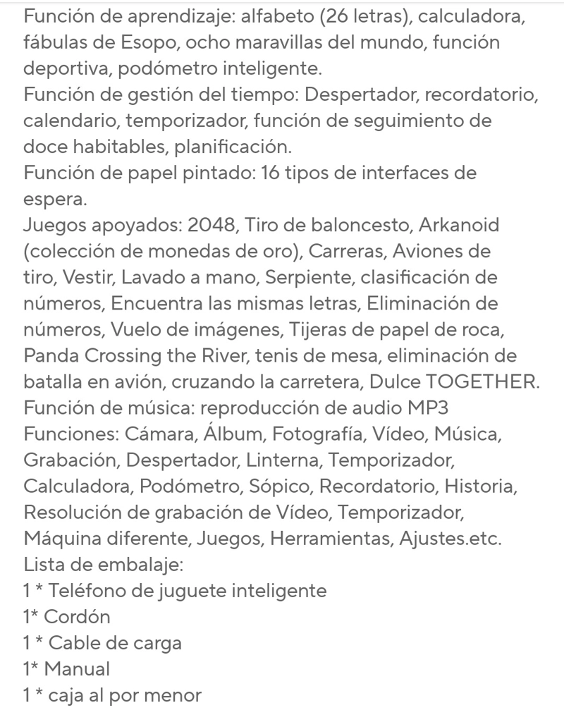 TELEFONO INTELIGENTE PARA NIÑOS MORADO - 5