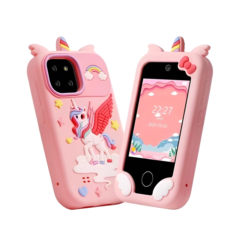 TELEFONO INTELIGENTE PARA NIÑOS ROSA - 1