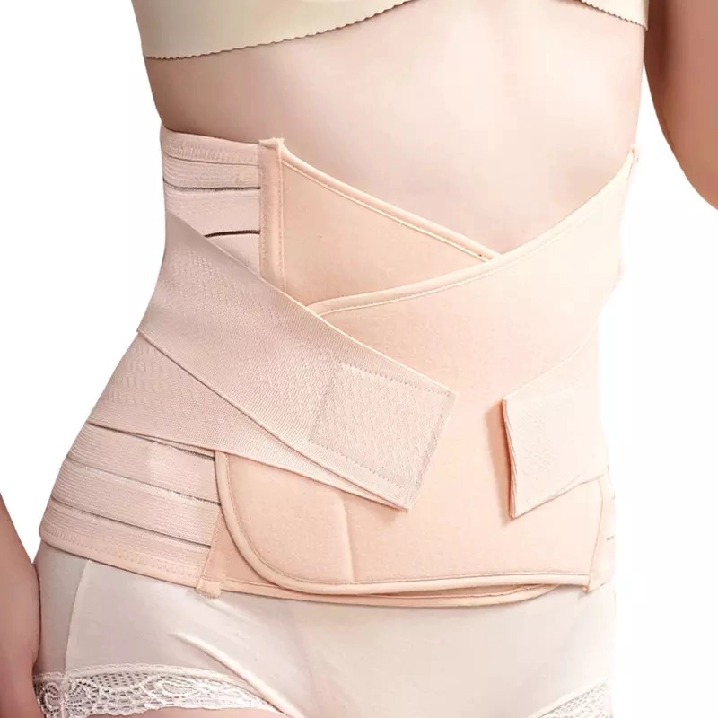FAJA 2 BANDAS ESTANDAR BEIGE 100 CM - 2