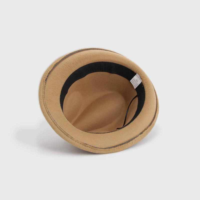 SOMBRERO FEDORA BEIGE - 3