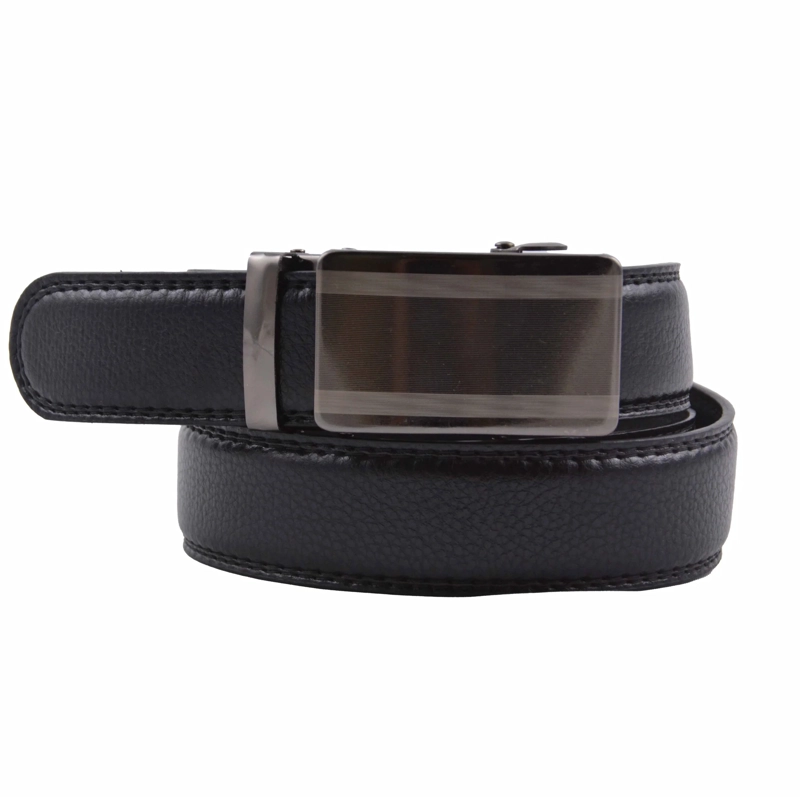 CINTURON HOMBRE HEBILLA AUTOMATICA LINEA GRUESA - 1