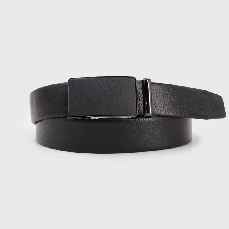 CINTURON HOMBRE HEBILLA AUTOMATICA LISA - 1