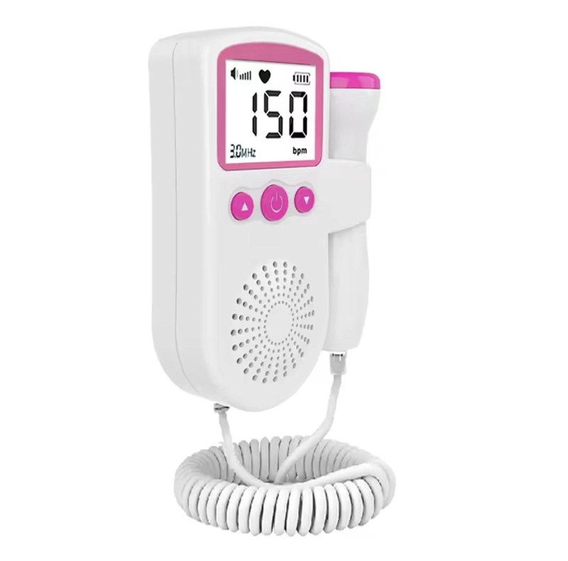 MONITOR FETAL DOPPLER LATIDOS FETALES ROSA MAS GEL - 1