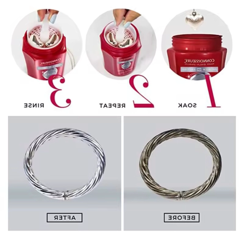 LIMPIADOR PARA JOYAS DE PLATA LIQUIDO 236ML - 3