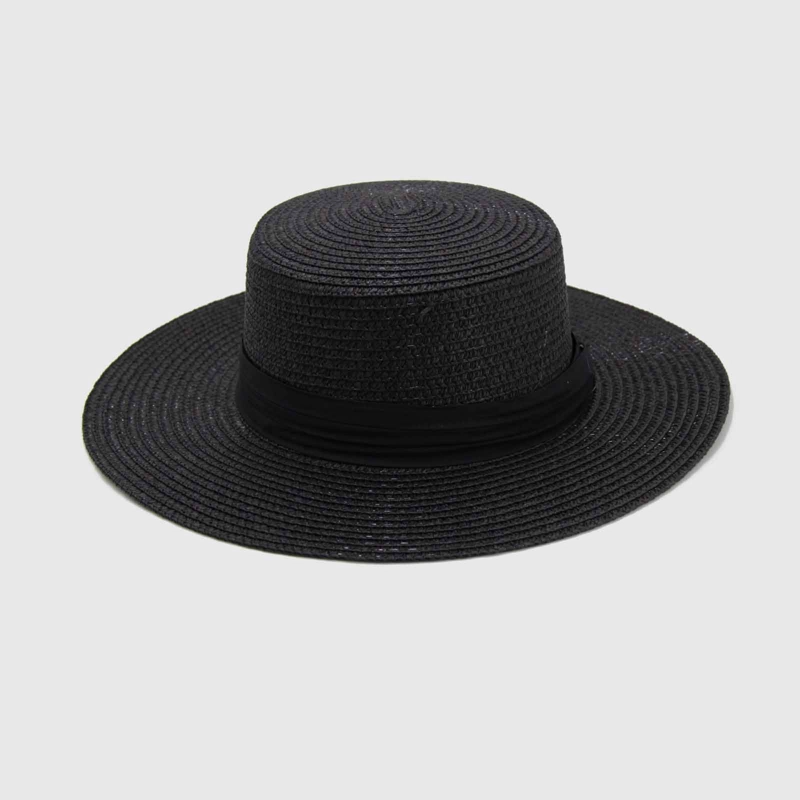 SOMBRERO RAFIA PLANO - 2