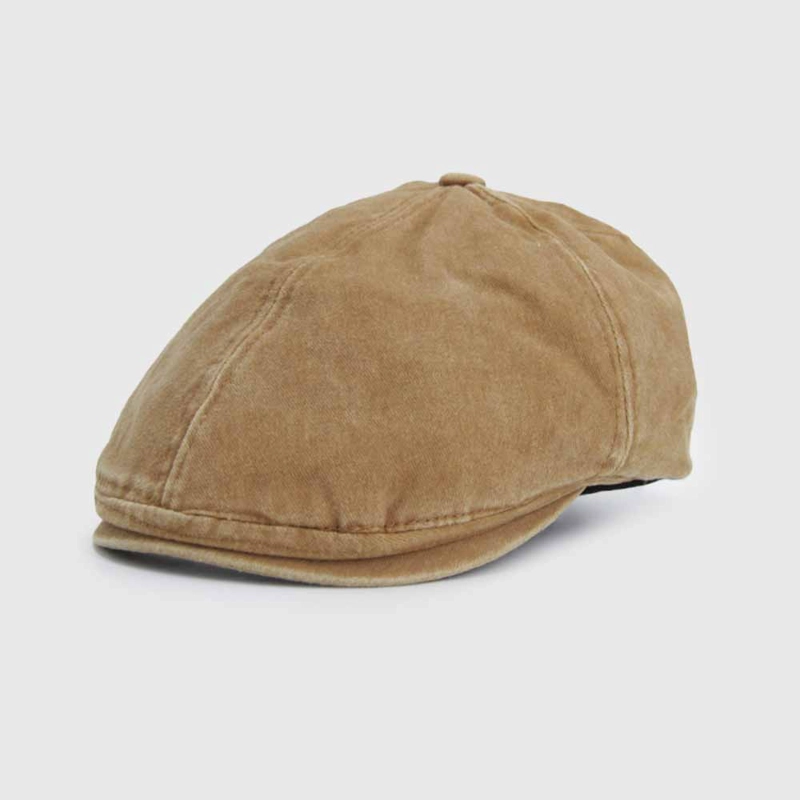 BOINA HMBRE DUCKBILL ALGODON PRELAVADA  CAMEL - 1
