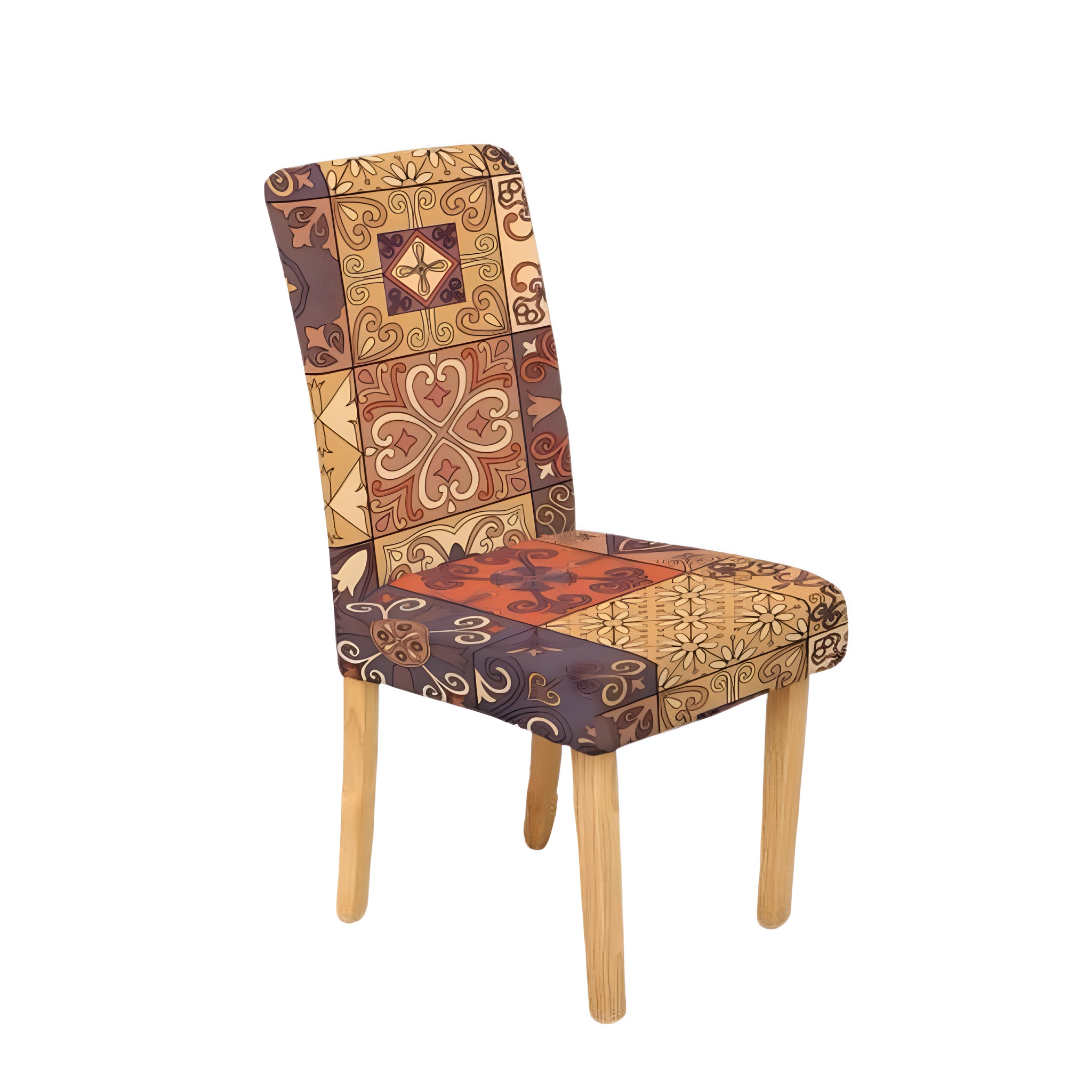FUNDA SILLA JUEGO 6 MULTICOLOR - 1