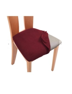 FUNDA CUBRE ASIENTO PACK 6 SILLA CUADRILLE MULTICOLOR - 1