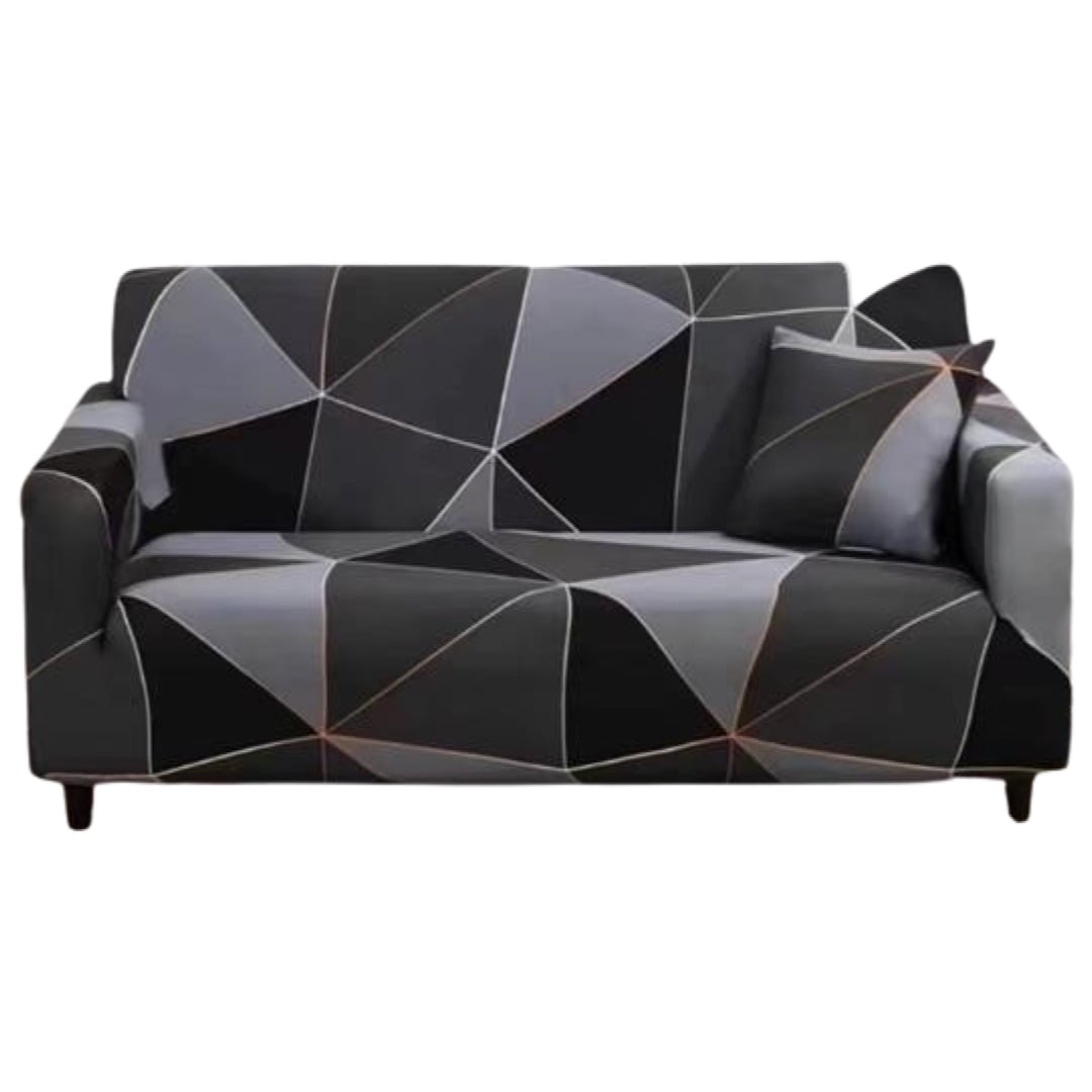 FUNDA SILLÓN SOFÁ ELASTICADA 2 CUERPOS MULTICOLOR - 1