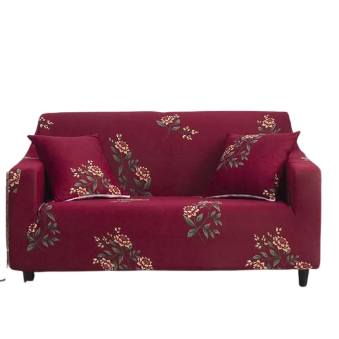 FUNDA SILLÓN SOFÁ ELASTICADA 2 CUERPOS MULTICOLOR - 1