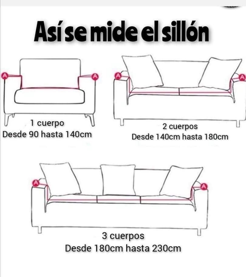 FUNDA DE SOFÁ TEXTURIZADA Y ELASTICADAS 1 CUERPO - 2