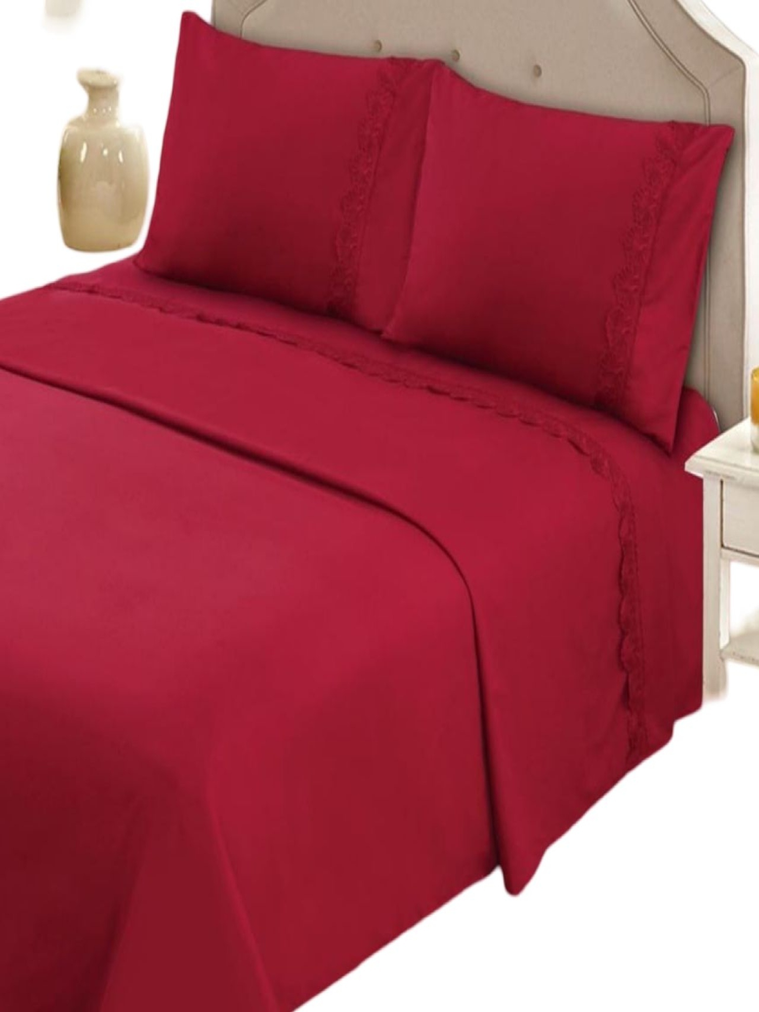 SET SÁBANAS 1.5 PLAZAS 144 HILOS MULTICOLOR LISO - 2