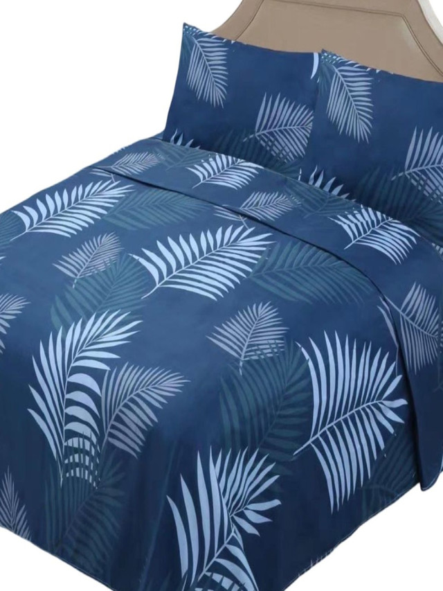 SET SÁBANAS KING 144 HILOS MULTICOLOR LISO 180 X 200 CM - 2