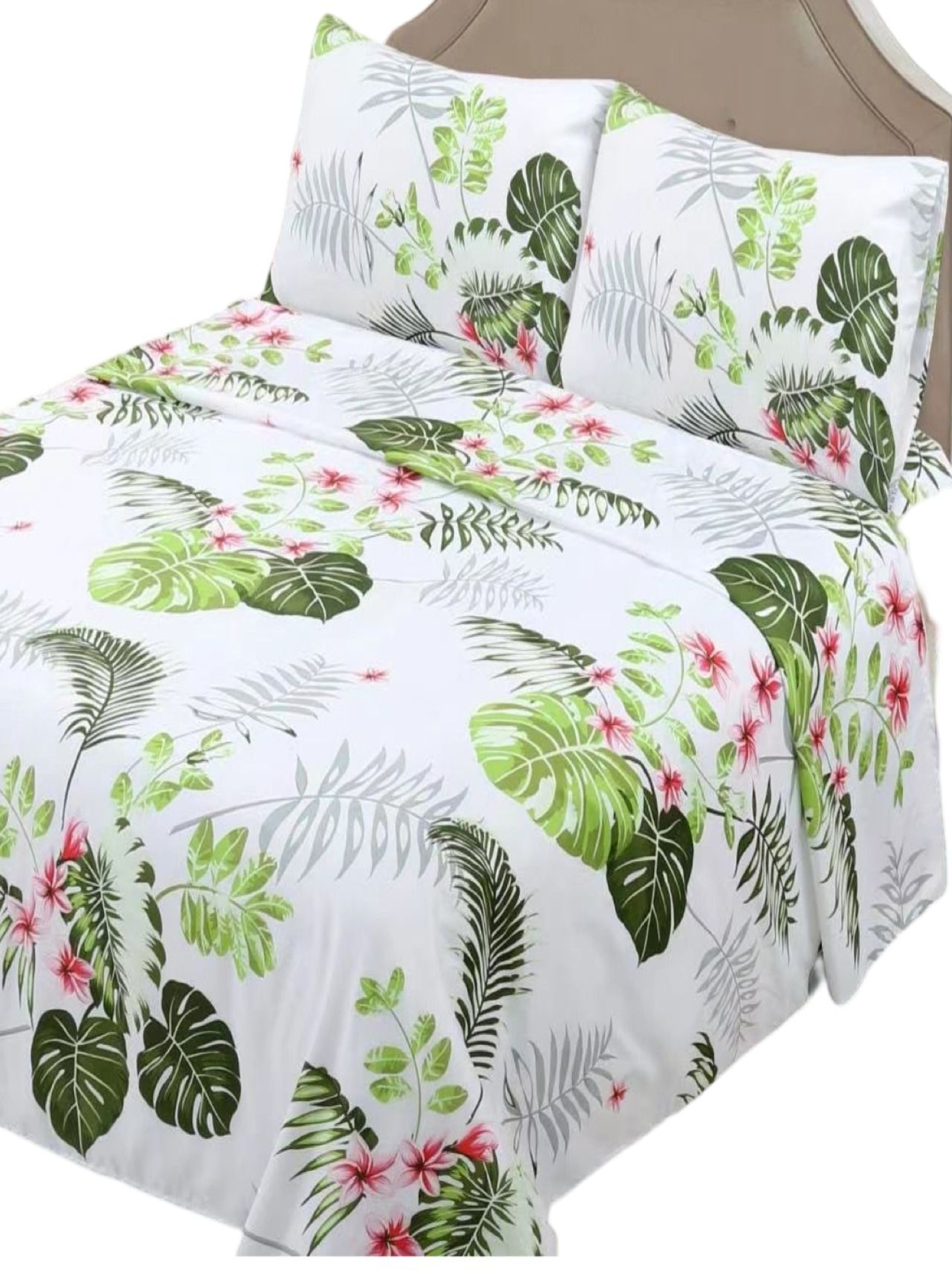 SET SÁBANAS 1.5 PLAZAS 144 HILOS MULTICOLOR LISO - 2