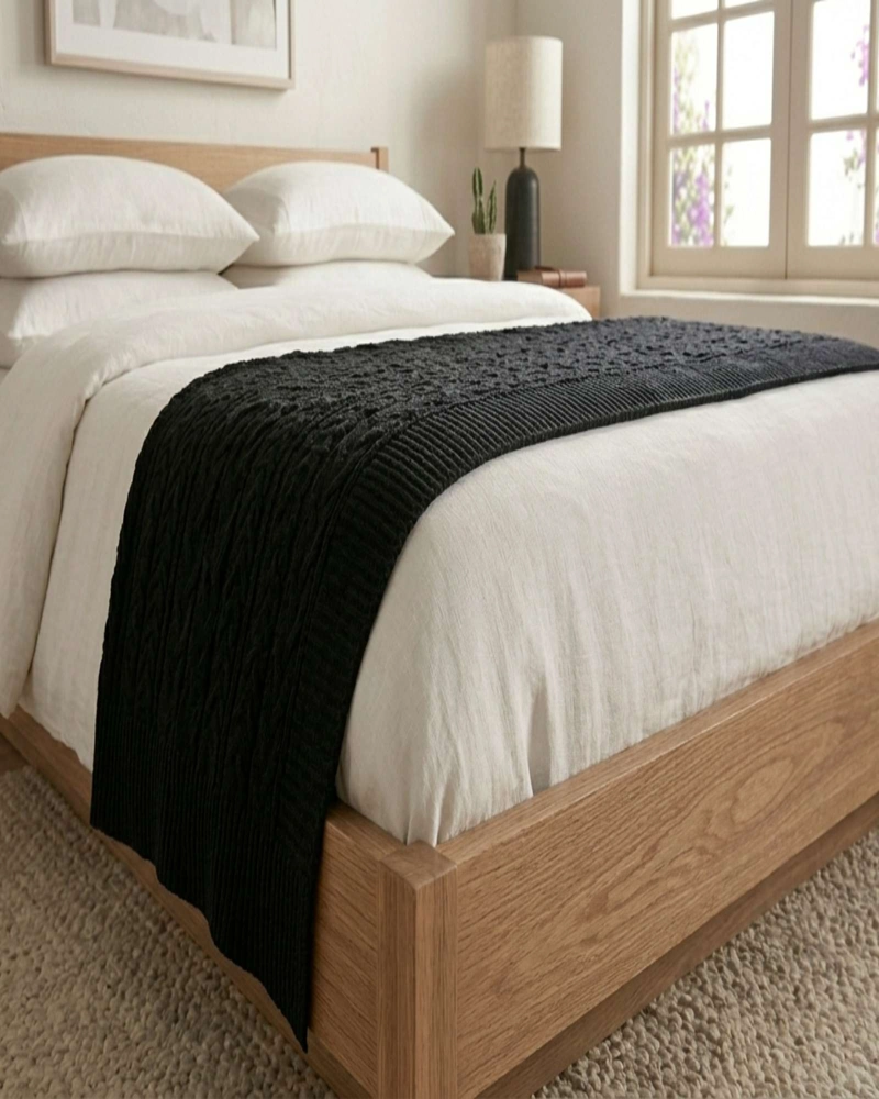 PIECERAS NORDICAS 210 X 90 CM NEGRO - 1