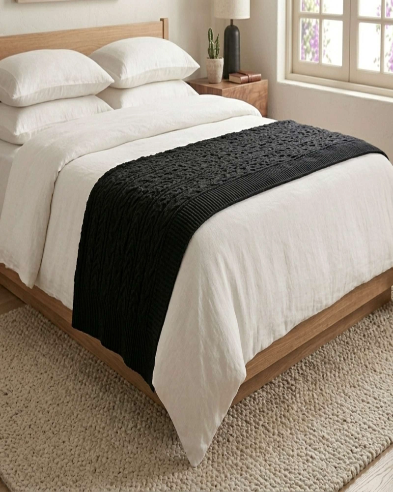 PIECERAS NORDICAS 210 X 90 CM NEGRO - 5