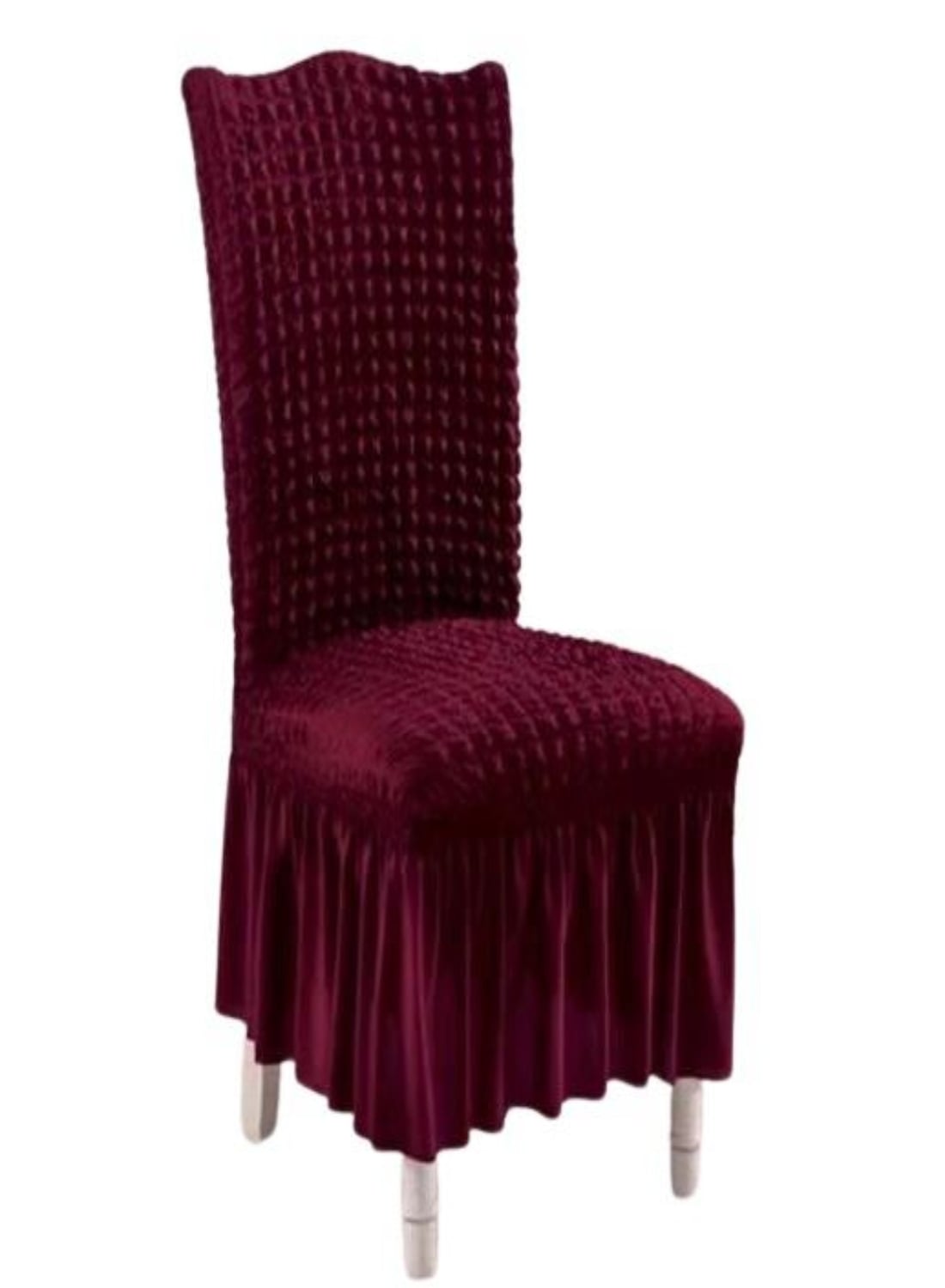 FUNDA SILLA TURKAS CON FARALAO BURDEO - 1